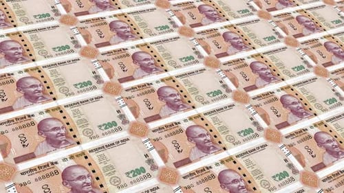 India Money / 200 Indian Rupee 4K