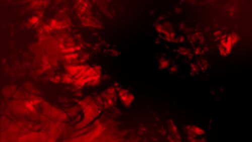 Farbe in roter Flüssigkeit