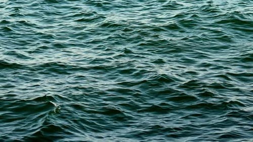 Blue sea water in calm. Open water surface of the sea