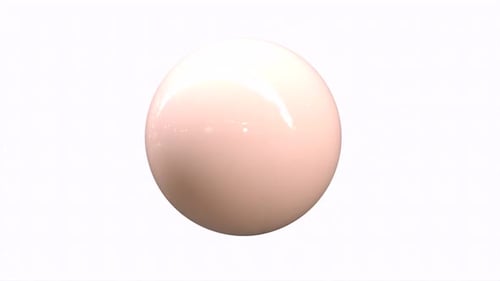 human eye 3d object rotating loop