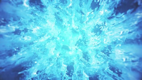 Dynamic Blue Energy Fluid Motion Background