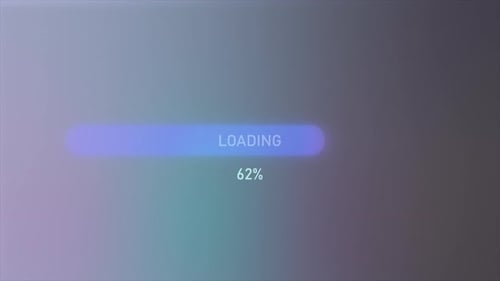 Lilafarbenes und blaues Laden, das von Null bis zum Ende berichtet