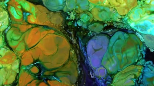 Fondo de textura de pintura sacra psicodélica