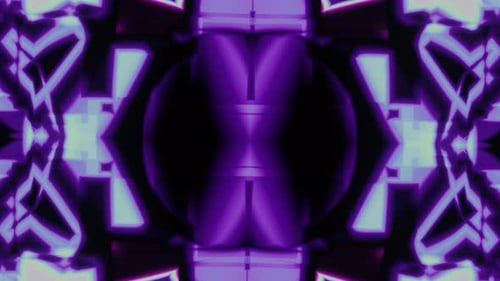 Abstract Rotaiting Purple Surreal Pulsating Futuristic Colorful Psychedelic Hypnotic VJ Seamless