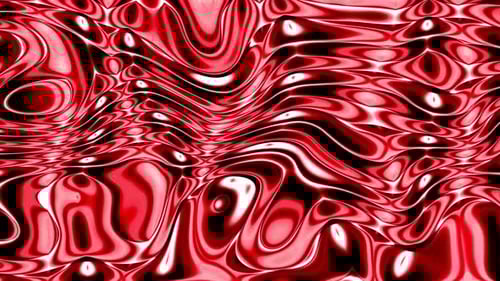 Abstract Red Liquid Flowing Motion Background