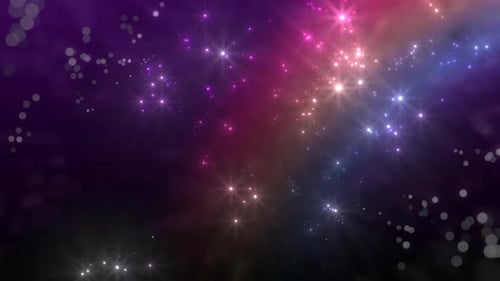Sparkling Rainbow Motion Loop Background