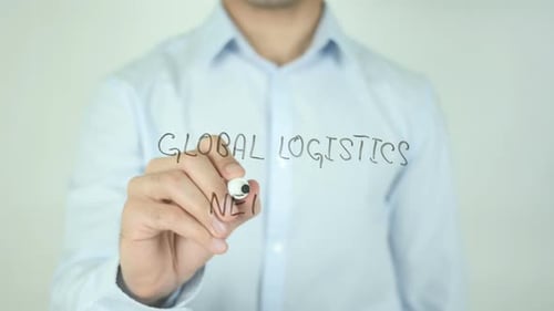 Globales Logistiknetzwerk, Schreiben auf dem Bildschirm