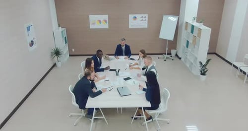 Diverse Team Having Corporate Meeting