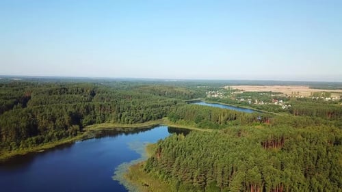 Three Lakes In The Town Of Gorodok 07
