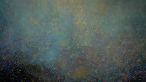 Haufen farbiger Farben explodiert