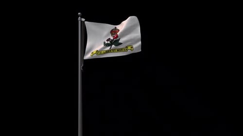 Annapolis City Flag With Alpha 2K