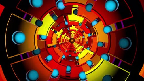 4K Tunnel Disco