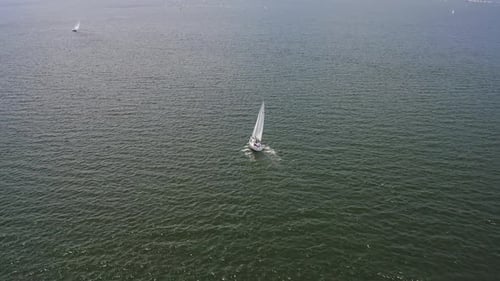 Regatta auf See