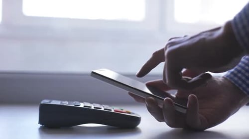 Mobile Payment, Online-Shopping-Konzept