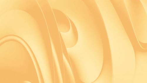 Flowing Golden Abstract Waves Seamless Motion Background