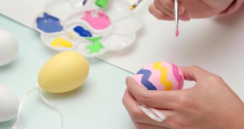Œuf de Pâques, décoration d'œuf