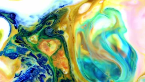 Abstract Impressionism Watercolor Background Texture 11
