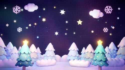 Winter-Wald-Nacht