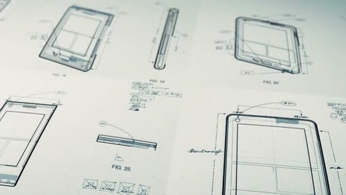 Technologiepatente Zeichnungsanimation
