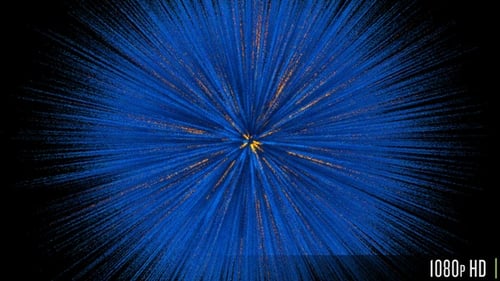 High-Energy Particles Explosion in Slow Motion