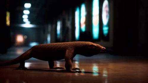 Comodo Dragon in Underground Metro Station