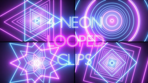 Neon 4er-Pack