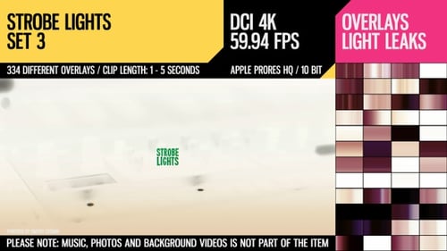 Strobe Lights (4K Set 3)