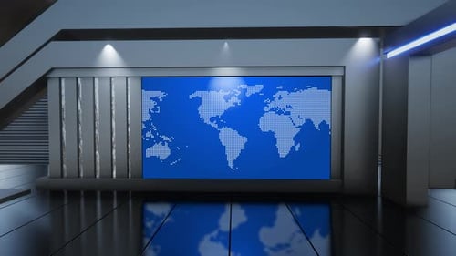 Virtual Studio Set B722