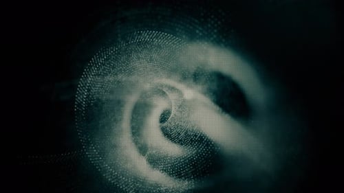 Fondo de simulación futurista Metaverse Matrix 08