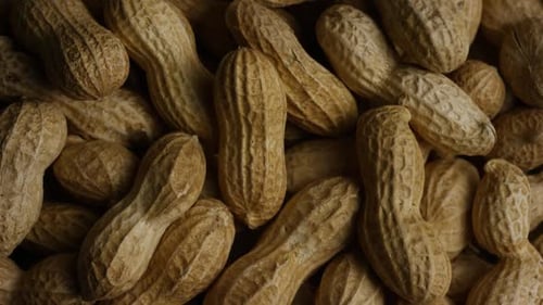 Pile of Peanuts Close Up