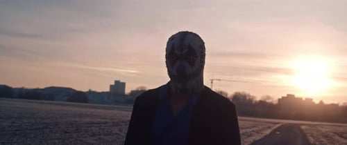 Evil Man on a Field