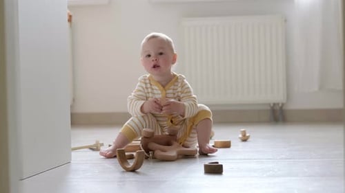 Eco Wood Toy Baby Game
