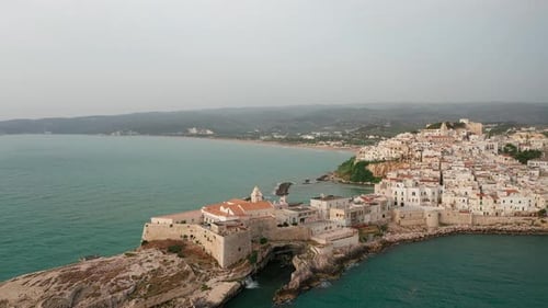 Vista aérea de Vieste