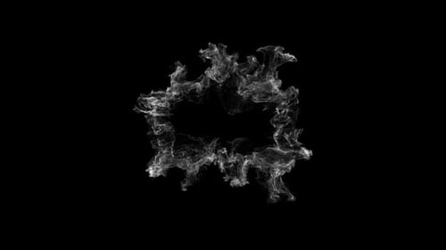 Dynamic Smoke Cloud Reveal Transition