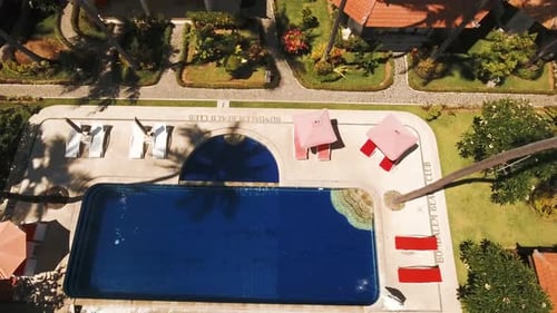 Hotel with Pool on the Sea Coast Bali
