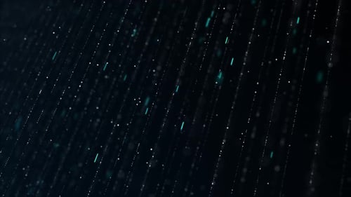 4K Technologic network background - Loopable
