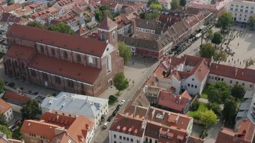 Kaunas City Cathedral And Old Town, Lithuania