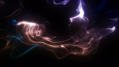 Blur Particles Background Loop