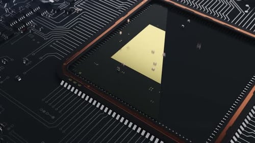 effective assembly of the central processor on a printed circuit board