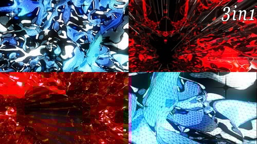 Stream Dream - VJ Loop Pack (3in1)