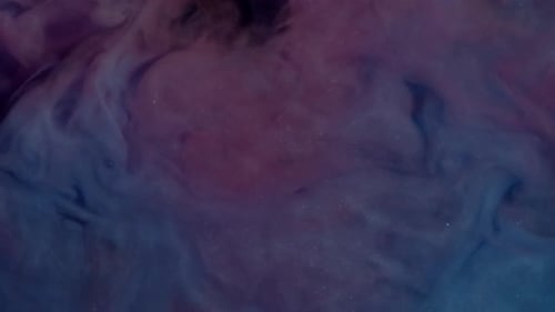 Watercolors Mixture Fading in Water