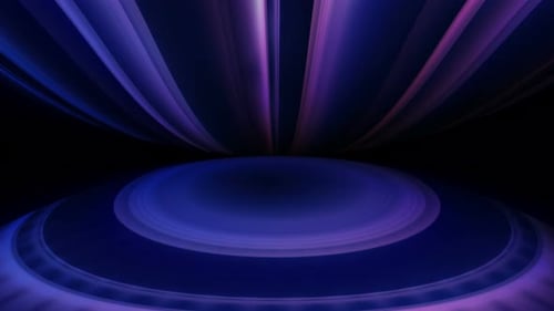 Abstract Circle Light Rays 03