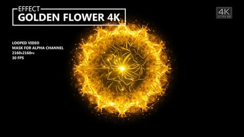 Goldene Blume
