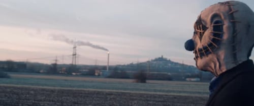 Evil Man on a Field