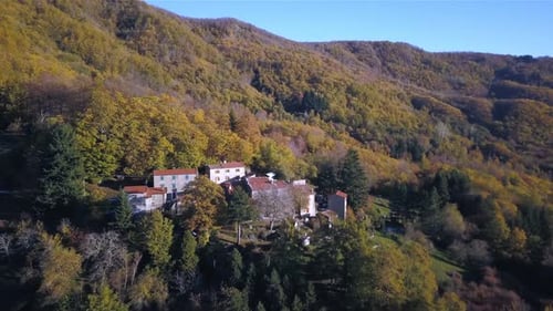 The old Town in the Mountains