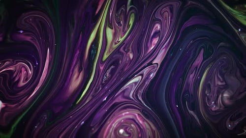 Diffusion de peinture alimentaire colorée abstraite 012