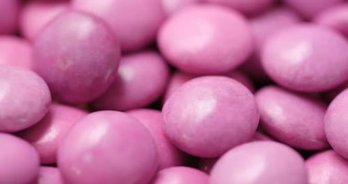 Pink chocolate bean