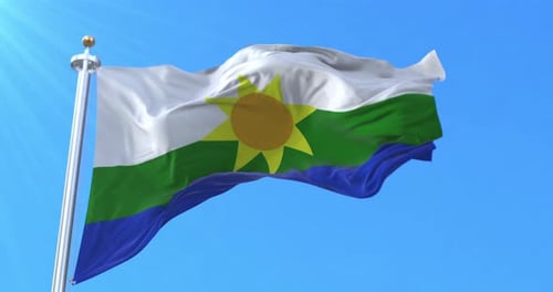 Leticia City Flag, Amazonas, Colombia
