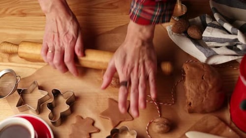 Preparing Christmas Cookies for the Holidays