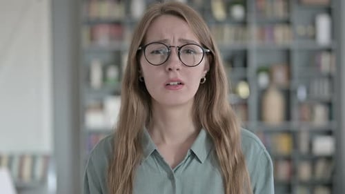 Woman Cries, Expressing Sadness